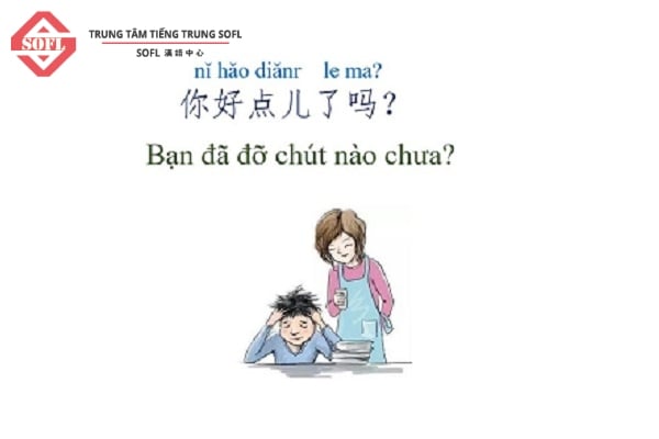 câu hỏi thăm thông dụng 'bạn ổn chưa?' trong tiếng Trung