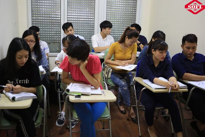 Lớp học tiếng Nhật