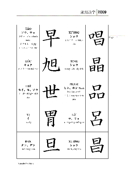 Hướng dẫn học Hán tự kanji