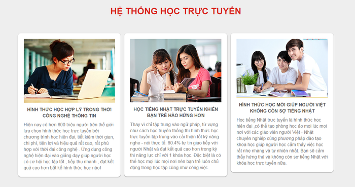 học tiếng Nhật trực tuyến