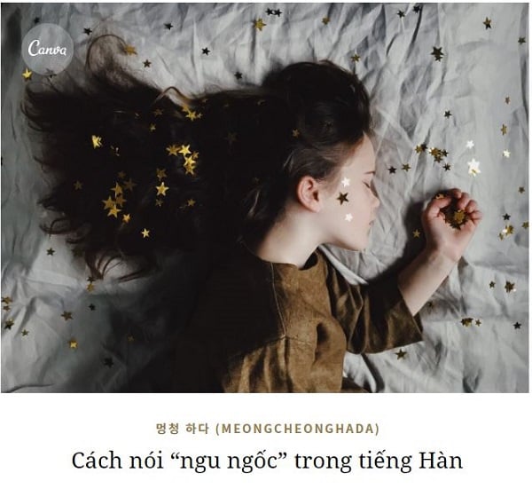 được phép nói 'ngu ngốc' trong tiếng Hàn