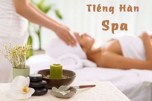 từ vựng tiếng Hàn về spa