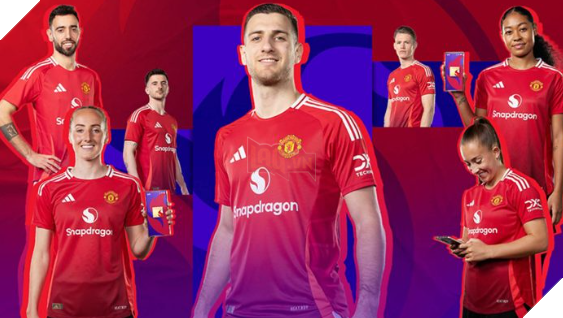 Qualcomm tài trợ áo đấu cho câu lạc bộ Manchester United