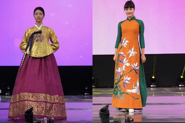 áo dài và hanbok