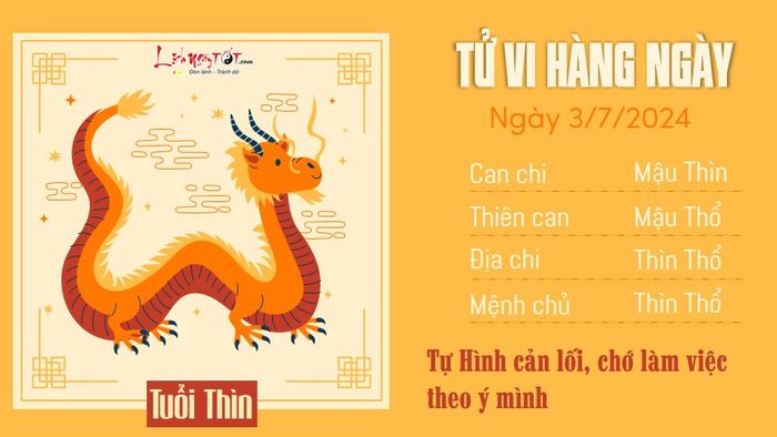 Tu vi hàng ngày 3/7/2024 - Thân