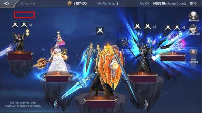 Chế độ chiến đấu Abyss Arena