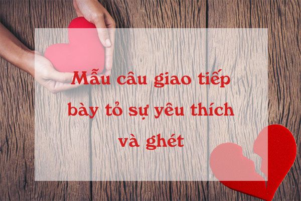 tôi thích bạn nói tiếng trung là gì