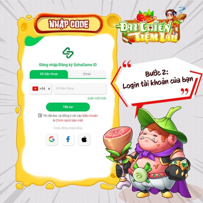 Mã mới nhất và hướng dẫn nhập mã 491957 cho Đại Chiến Tiệm Lẩu