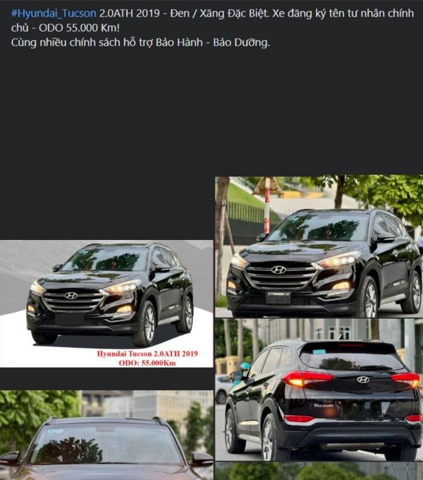 mẫu xe tucson