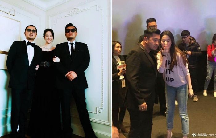 Vệ sĩ đáng tin cậy của Lưu Diệc Phi nổi bật với phong cách 'ngầu'