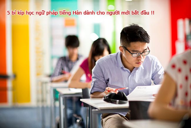 Chiêu thức học tiếng Hàn cho người mới