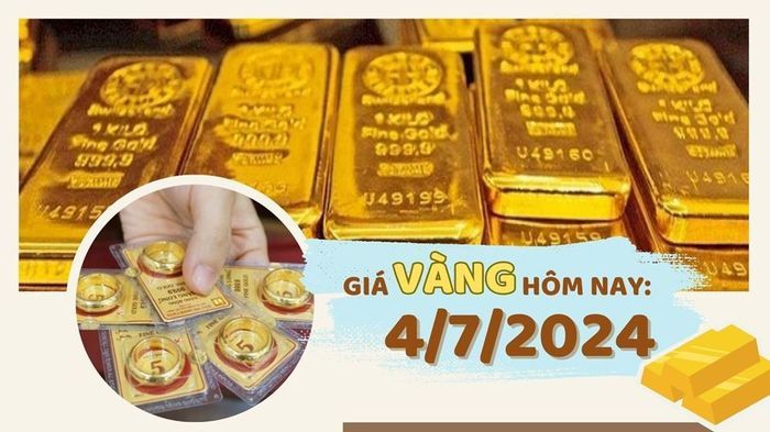 Vàng miếng vẫn tiếp tục đứng im