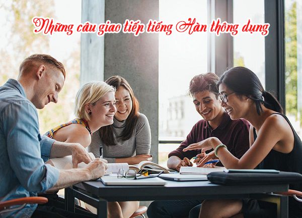 giao tiếp tiếng Hàn hàng ngày