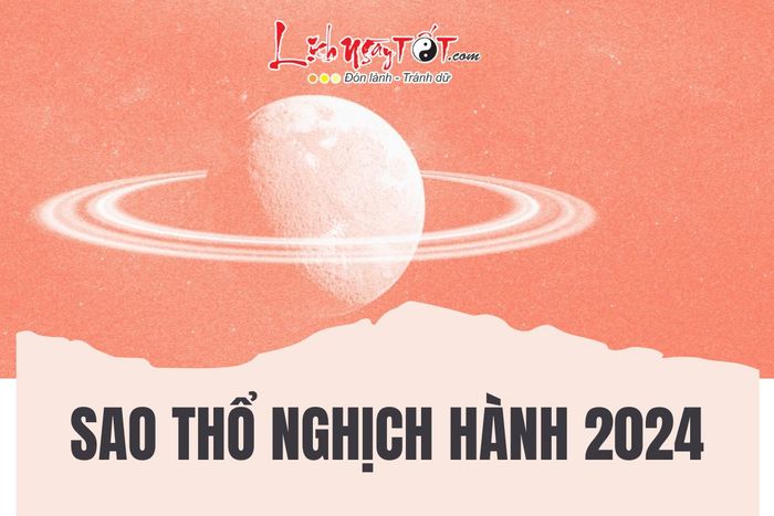 Hiện tượng sao Thổ nghịch hành năm 2024