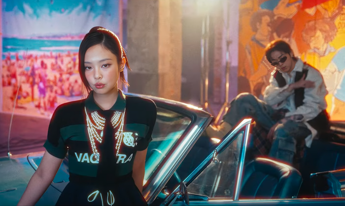 Jennie vừa hợp tác với Zico trong bản nhạc mới mang tên Spot! - Ảnh: KOZ Entertainment