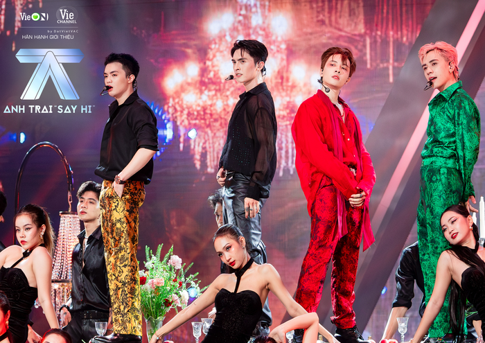 Tiết mục Catch me if you can trong tập 4 của chương trình Anh trai say hi - Ảnh: BTC