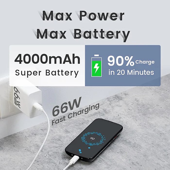 Jelly Max ấn tượng với viên pin 4000 mAh