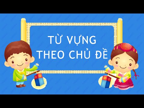 học từ vựng tiếng Hàn