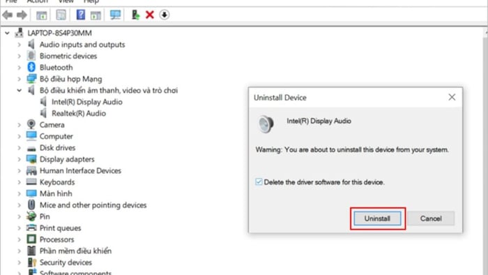 Cách cài đặt Driver Audio trên Windows 10 bằng Device Manager - Bước 4