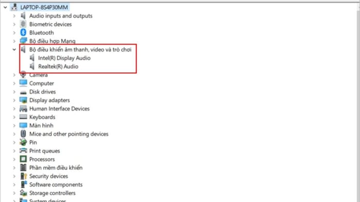 Cách cài đặt Driver Audio trên Windows 10 bằng Device Manager - Bước 2