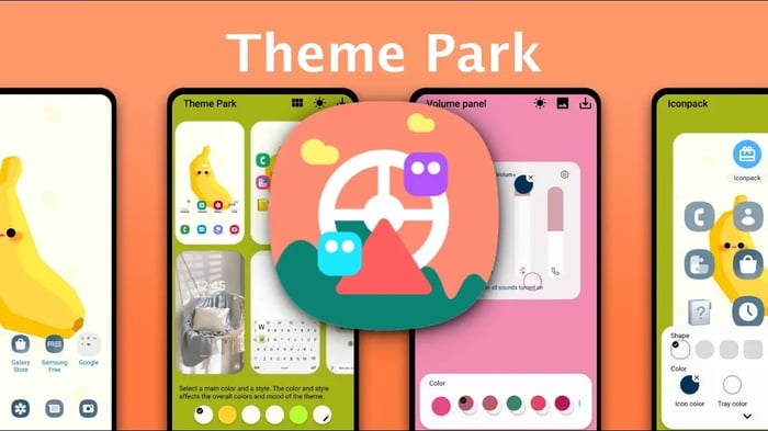 Samsung Theme Park sẽ tương thích hoàn toàn với One UI 6.1.1