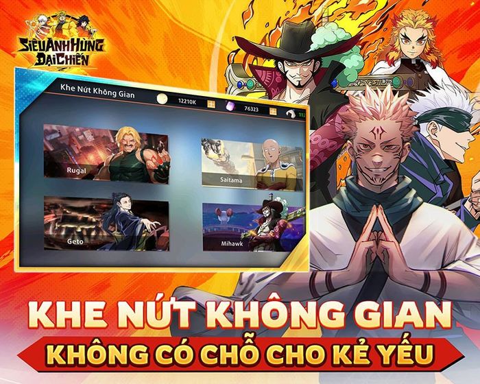 Siêu Anh Hùng Đại Chiến: Trò chơi anime 3D đa vũ trụ đầu tiên tại Việt Nam sắp mở Alpha Test