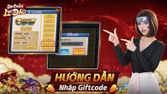Mã Code mới nhất và hướng dẫn nhập Code Học Viện Nhẫn Thuật 495139