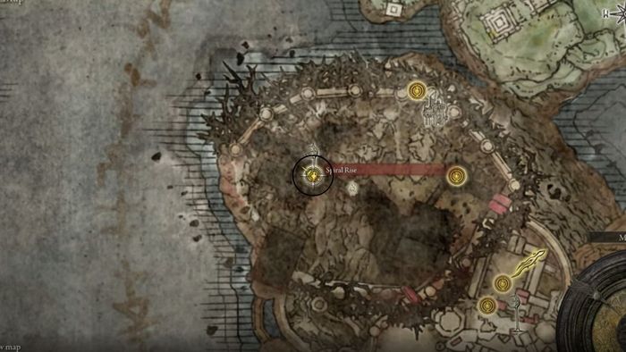 Bản đồ Spiral Rise