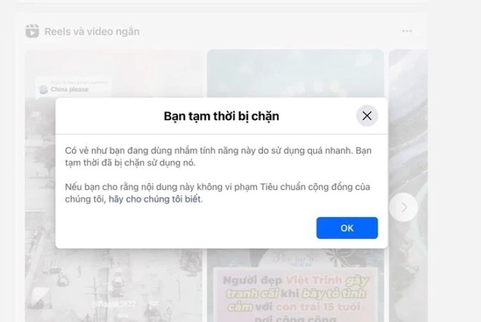 Nhiều người dùng bị chặn Facebook một cách khó hiểu, chuyện gì đây?