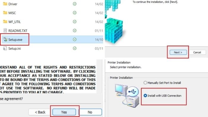 Hướng dẫn tải cài đặt máy in Canon 2900 cho Windows 10 - Bước 3