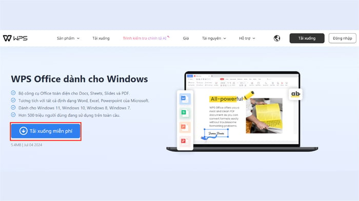 Cách gỡ bỏ WPS Office trên Windows 10 và cài đặt lại - Bước 2