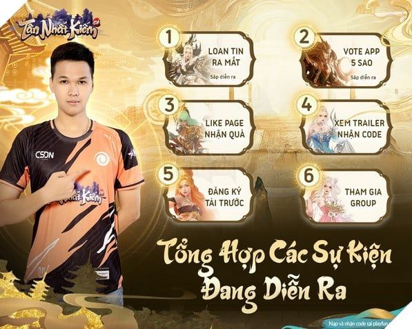 Tân Nhất Kiếm Giang Hồ chính thức khai màn vào lúc 10h sáng ngày 11/7: Kiếm Chủ Xuất Thế - Làm Chủ Cuộc Chơi ngay hôm nay! 2