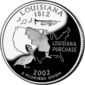 đồng 25 cent Louisiana