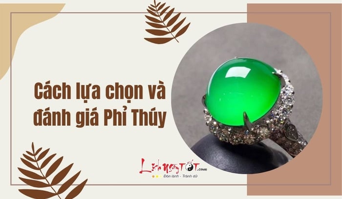 Cách chọn ngọc Phỉ Thúy