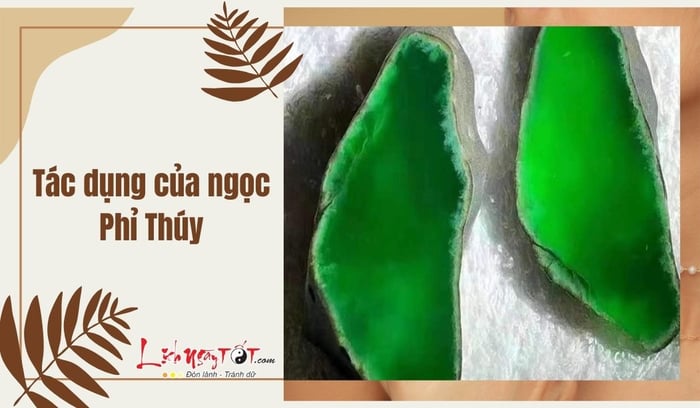 Tác dụng của ngọc Phỉ Thúy