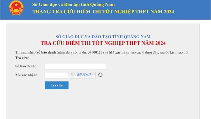 Liên kết tra cứu điểm thi tốt nghiệp THPT 2024 từ Bộ GD & ĐT