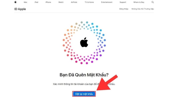 Cách xử lý khi MacBook bị kết nối với iCloud bước 1