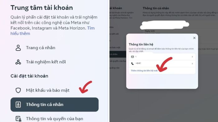 Hướng dẫn thêm nhiều số điện thoại xác minh trên Facebook