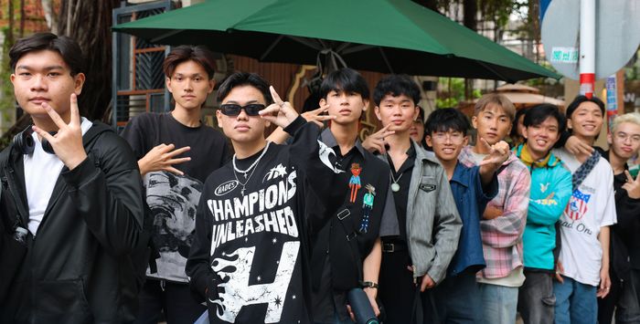 Các thí sinh tham gia vòng casting Rap Việt 2024 - Ảnh: BTC