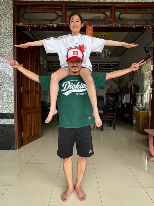 Con gái đã gặp Huy Khánh trước khi lên đường sang Phần Lan.