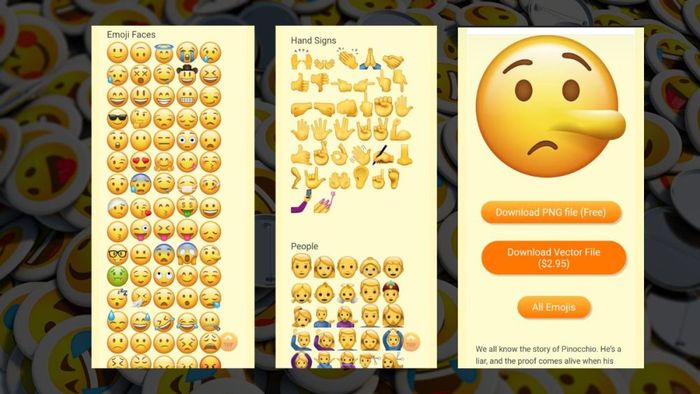 Tải bàn phím iOS Emojis từ trình duyệt web để cài icon iPhone cho Android - Bước 3