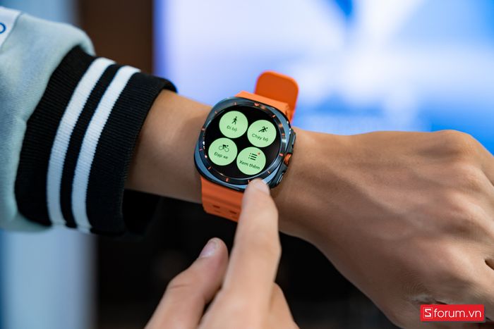 Galaxy Watch Ultra tích hợp nhiều tính năng trí tuệ nhân tạo hấp dẫn