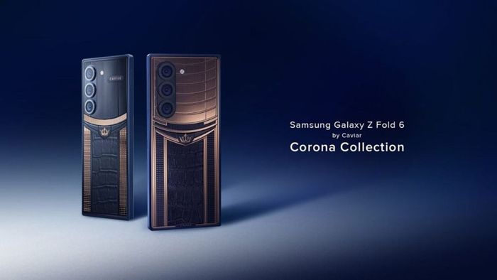 Caviar giới thiệu bộ sưu tập 'Corona' cho Samsung Galaxy Z Fold6