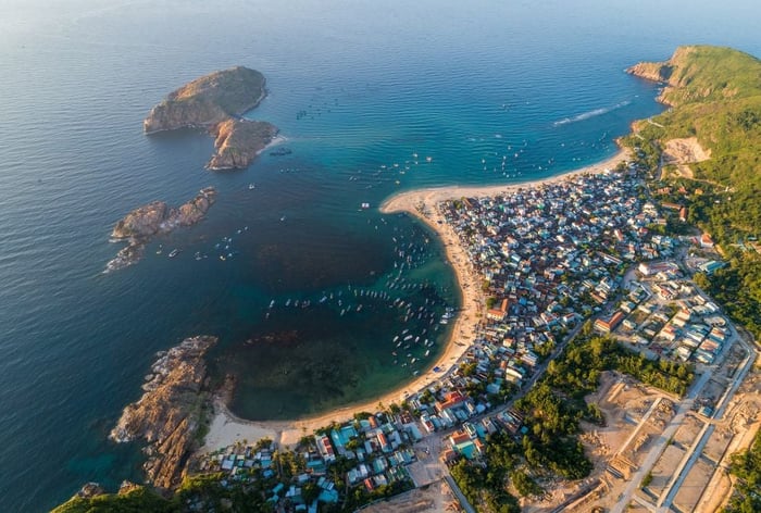 Bãi biển Quy Hòa tại Quy Nhơn