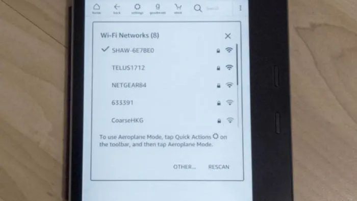 Kết nối mạng WiFi