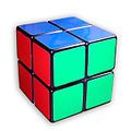 Khối Rubik 2x2x2 đã được giải xong