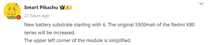 Thông số kỹ thuật của dòng Redmi K80 đã được tiết lộ