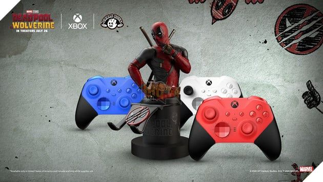 Nhân vật Deadpool từ Deadpool & Wolverine đã trở thành nguồn cảm hứng cho thiết kế Xbox mới 2.