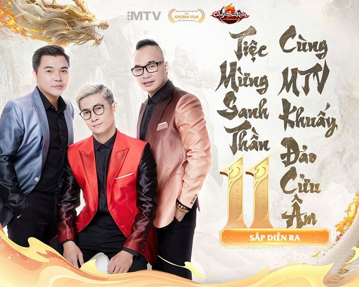 Cửu Âm Chân Kinh 11 tuổi: Lễ hội sôi động, săn lệnh bài vàng cùng MTV Band