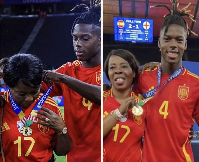 Câu chuyện cảm động về gia đình nhà vô địch Euro 2024, Nico Williams